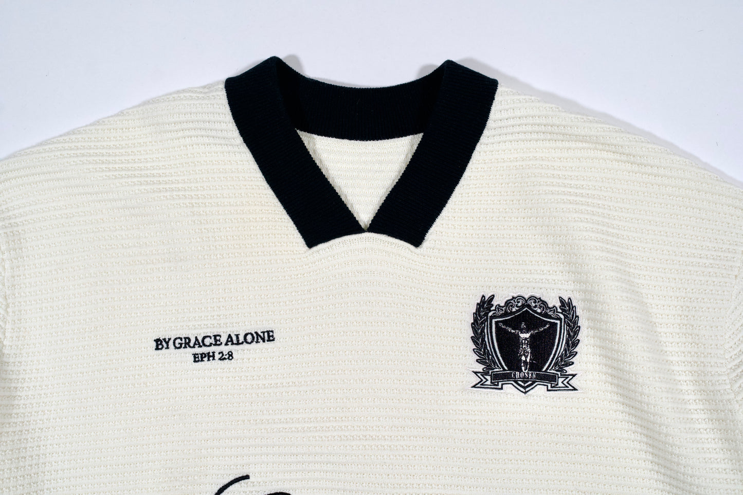 By Grace Alone Knit Jersey Sweater