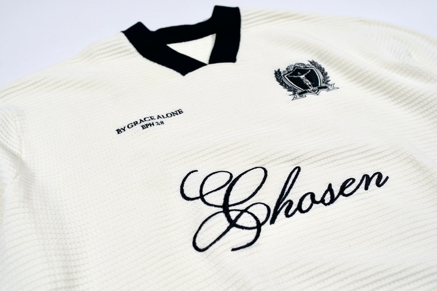 By Grace Alone Knit Jersey Sweater