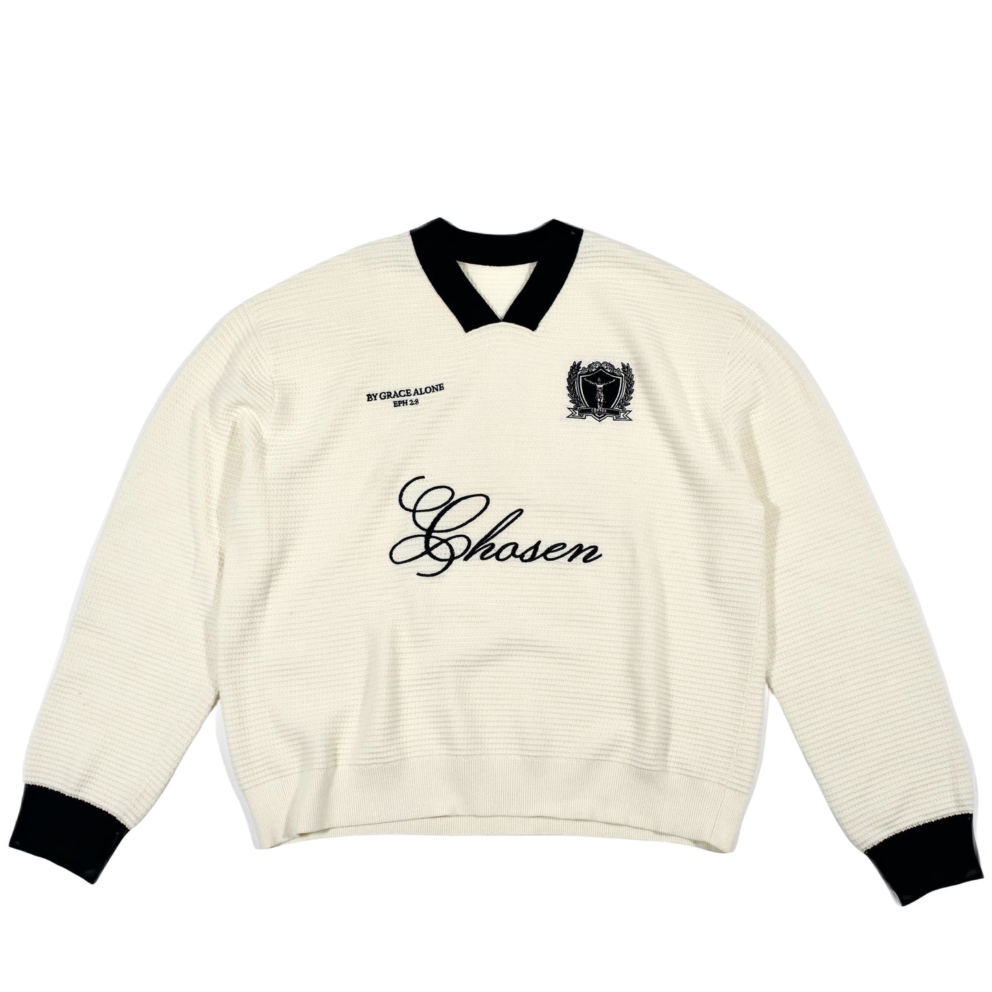 By Grace Alone Knit Jersey Sweater