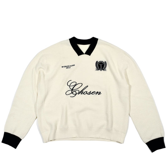 By Grace Alone Knit Jersey Sweater