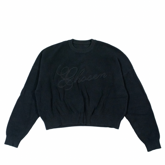 Jesus Died For Me Knit Sweater